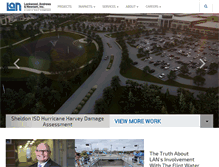 Tablet Screenshot of lan-inc.com